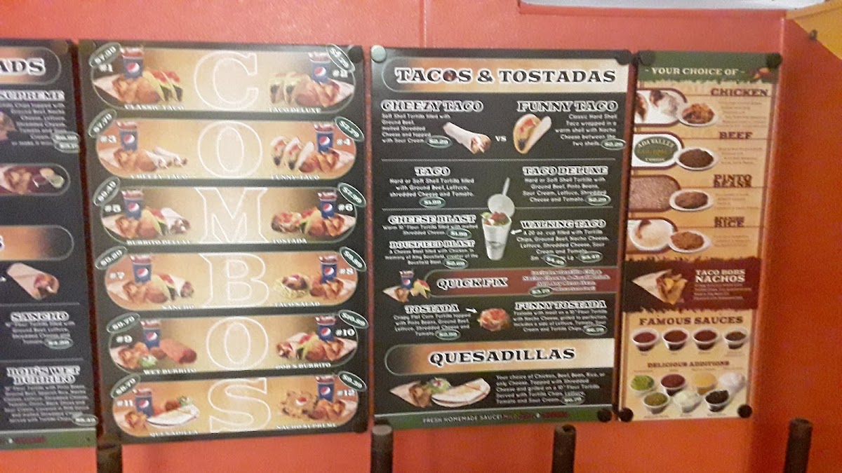 Menu Taco Bob's-2
